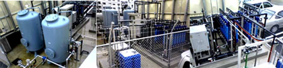 地下水ろ過プラント写真